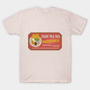 Daw Wa Wa Mohinga (Red Edition) T-Shirt